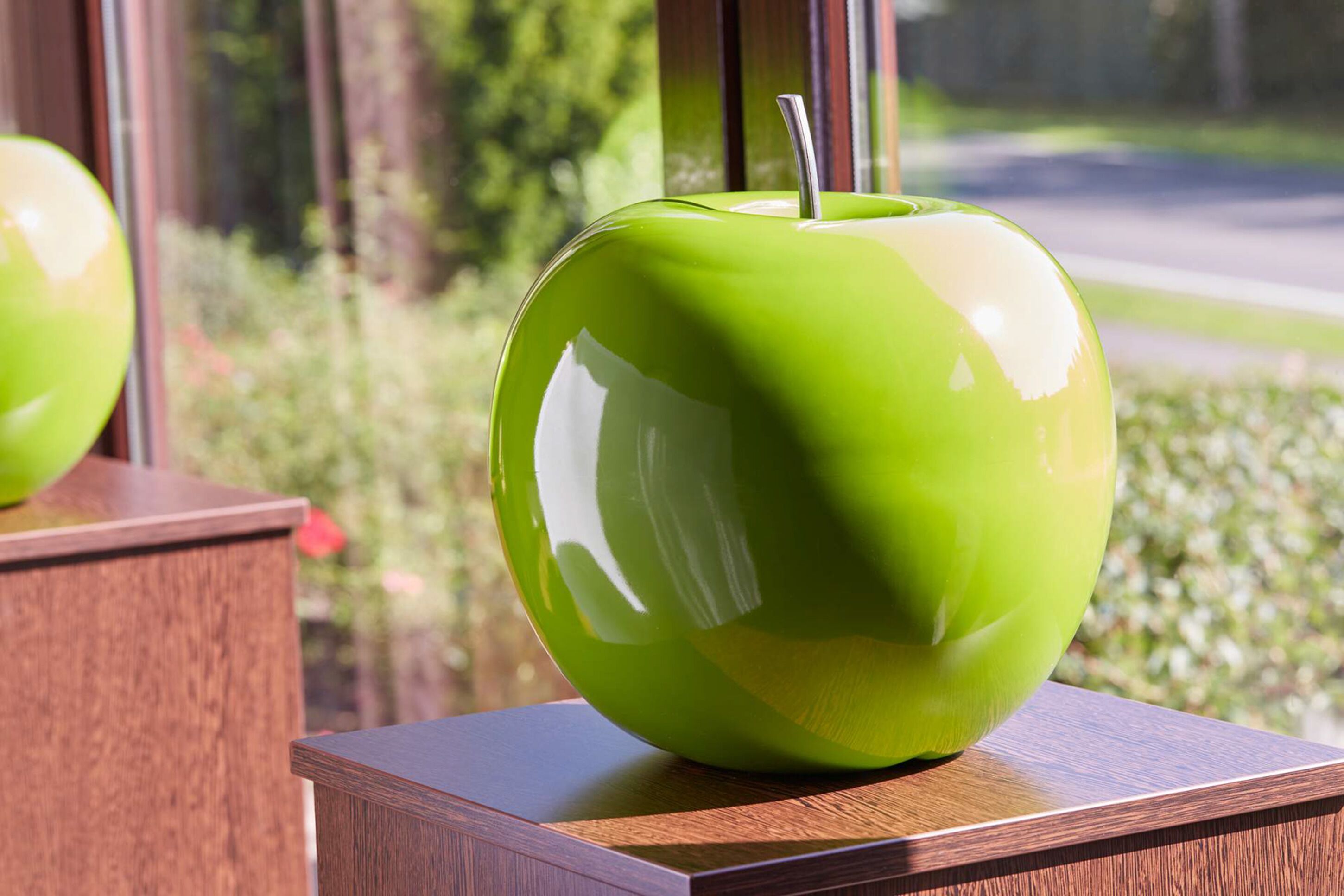 deep-soaking bathtub, rainfall showerhead, hair dryer, towels