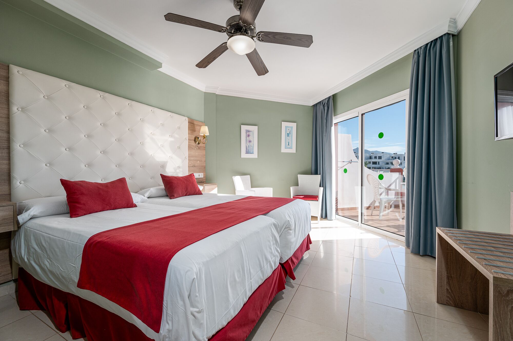 comfort room, terrace, partial ocean view | memory-foam beds, minibar, in-room safe, individually furnished