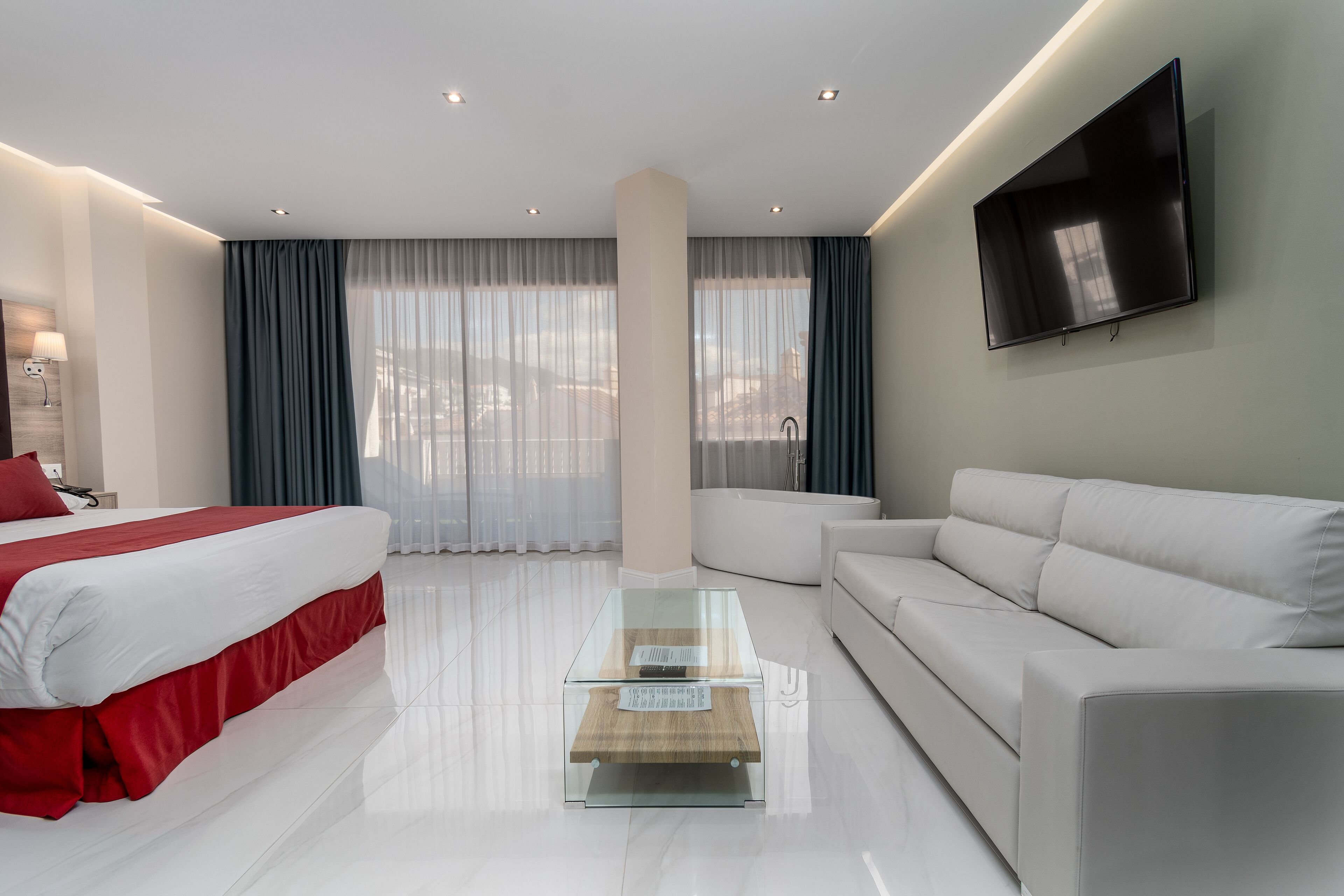 junior double room, 1 queen bed | memory-foam beds, minibar, in-room safe, individually furnished