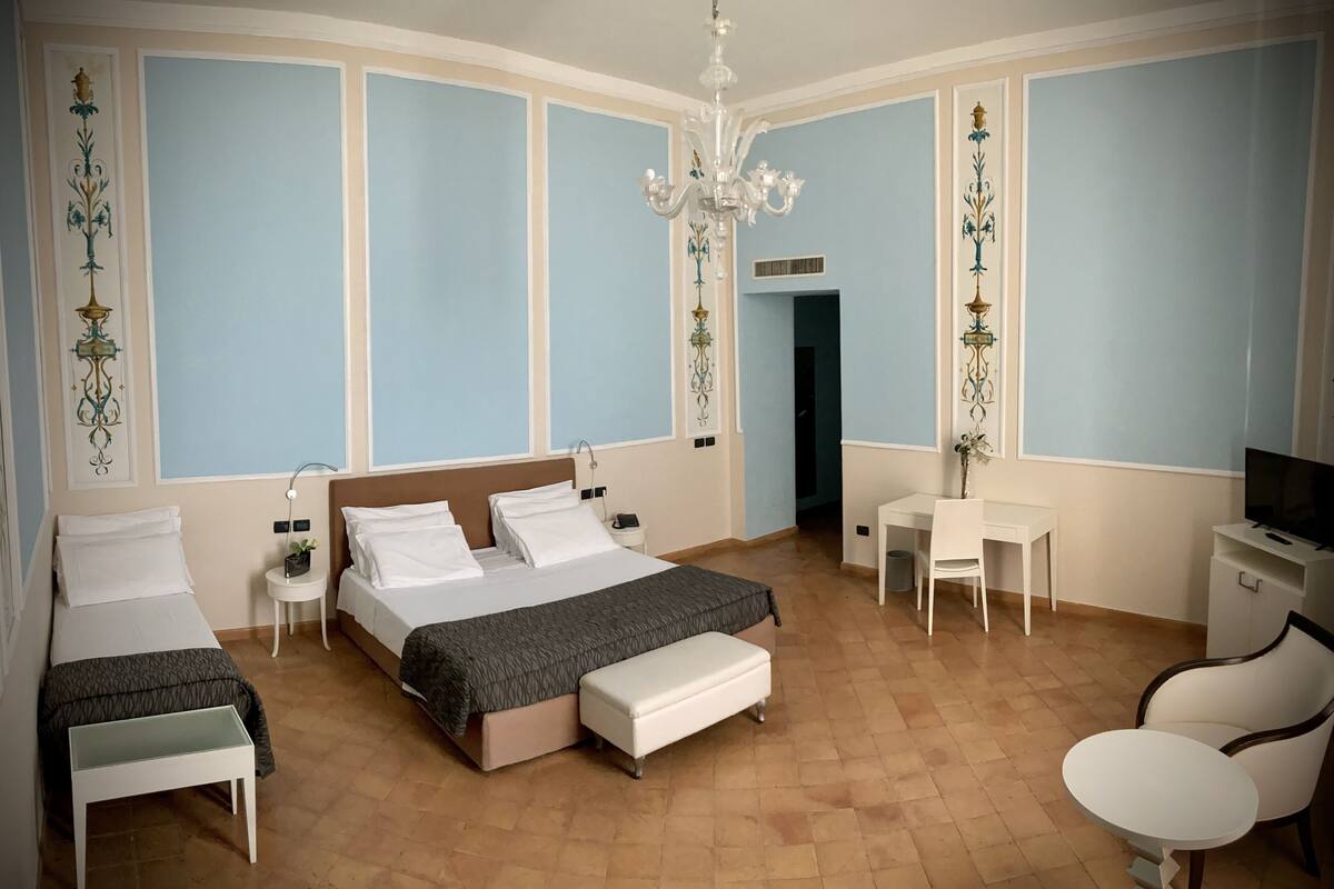 Triple Room | Down comforters, minibar, in-room safe, desk