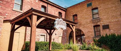 Fachada de la propiedad