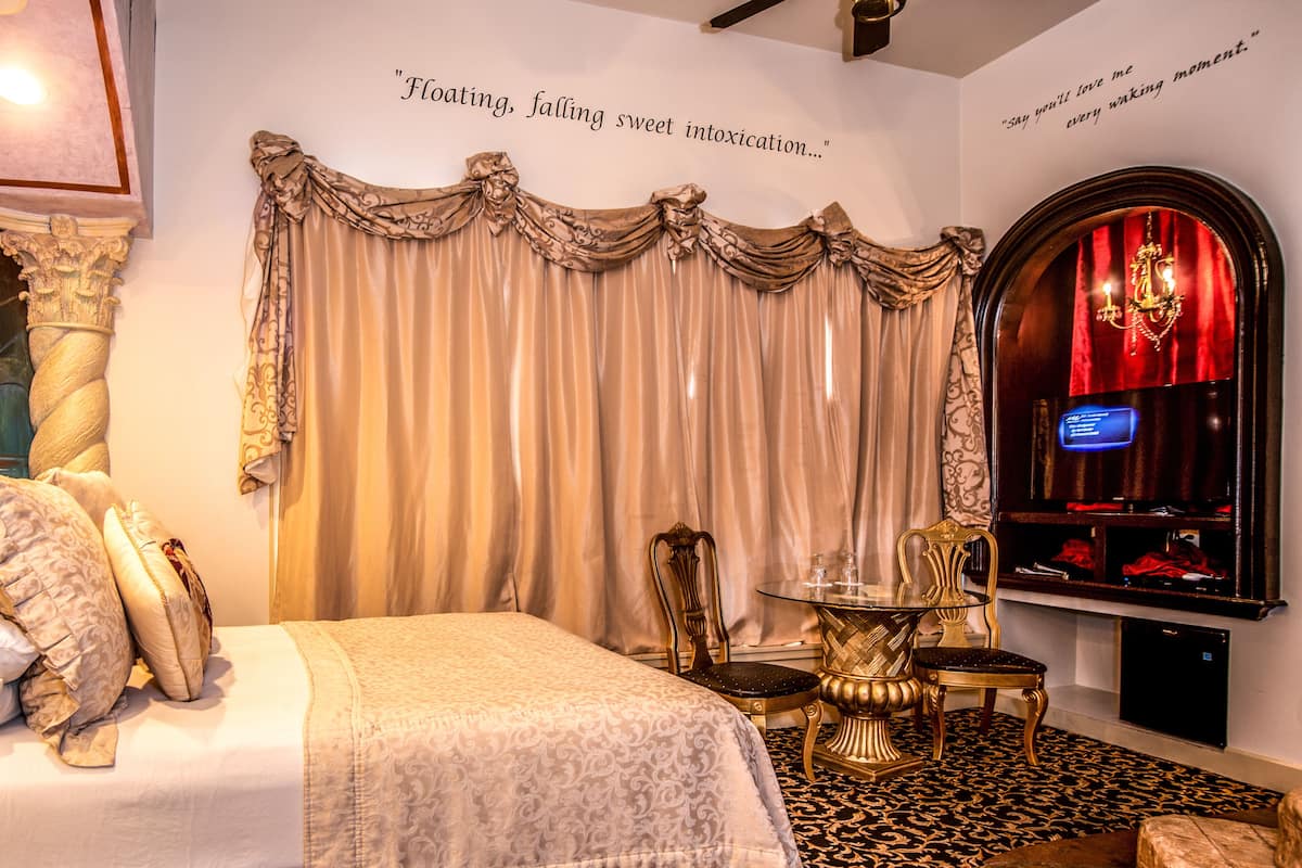 Room (Phantom of the Opera) | Premium bedding, individually decorated, individually furnished