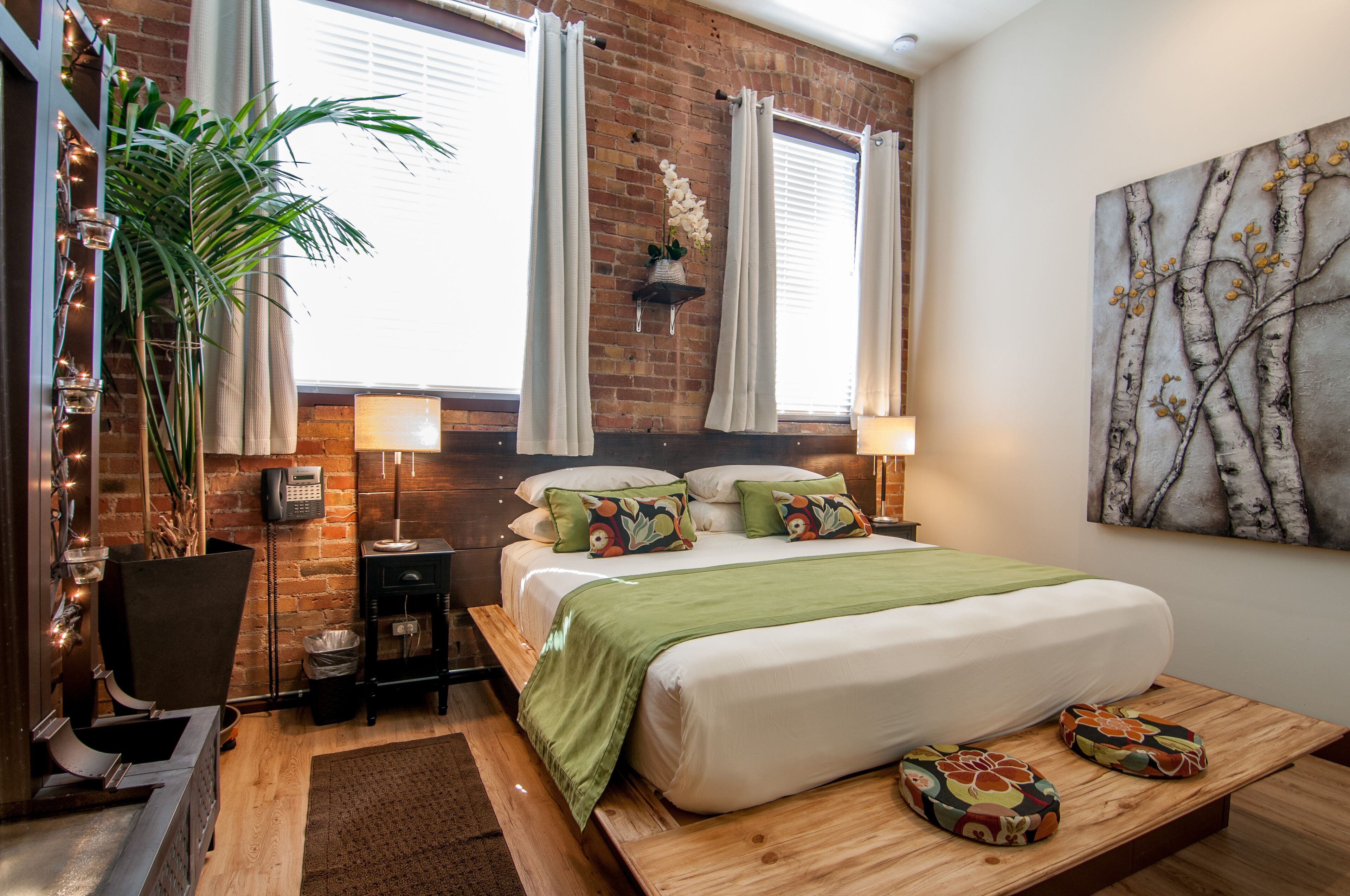 ห้องพัก (Zen Garden) | เครื่องนอนระดับพรีเมียม, ห้องพักตกแต่งอย่างมีเอกลักษณ์