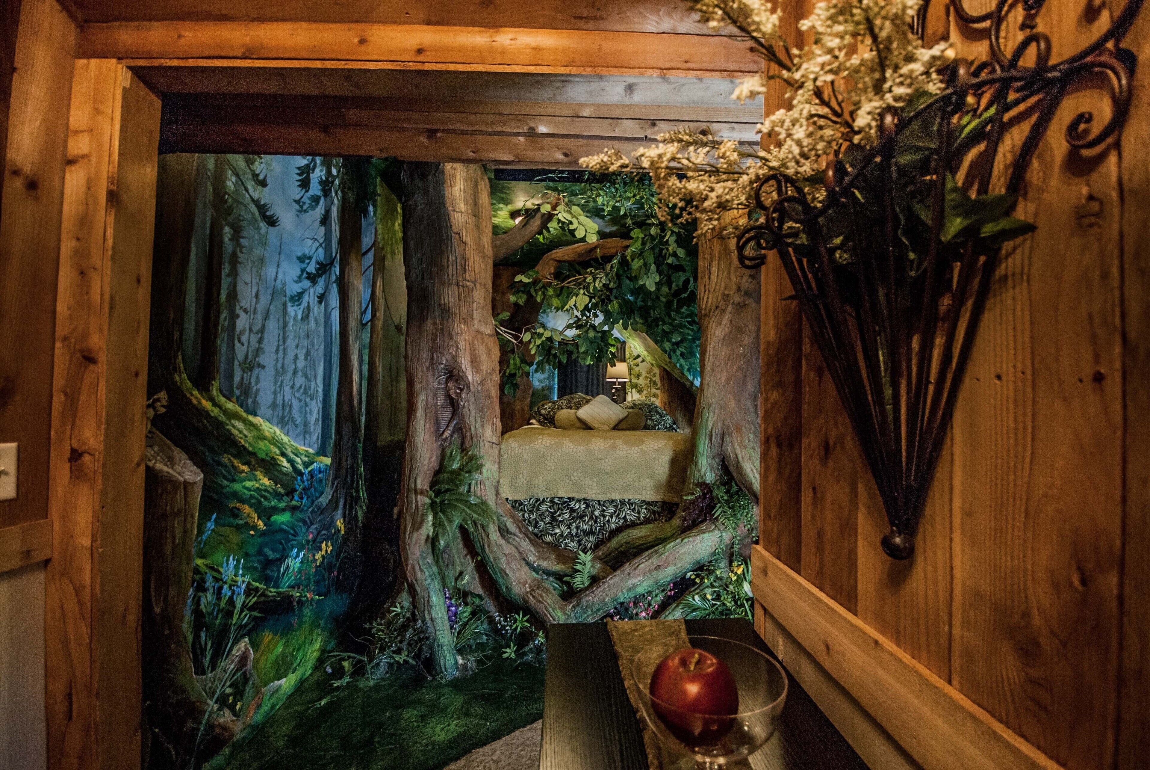 客房 (Enchanted Forest) | 高級寢具、獨特設計、獨特裝修、免費 Wi-Fi