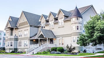 Majoituspaikan julkisivu