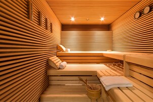 Sauna, Turkish bath, aromatherapy, Ayurvedic treatments