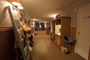 Interior entrance