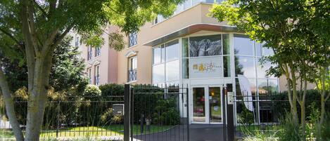 Façade de l’hébergement