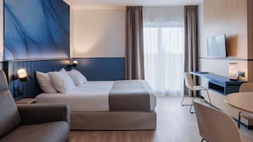 Studio - 4 persons | 2 bedrooms, desk, laptop workspace, iron/ironing board