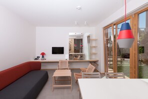 Appartamento Premium, 2 camere da letto | Soggiorno | TV