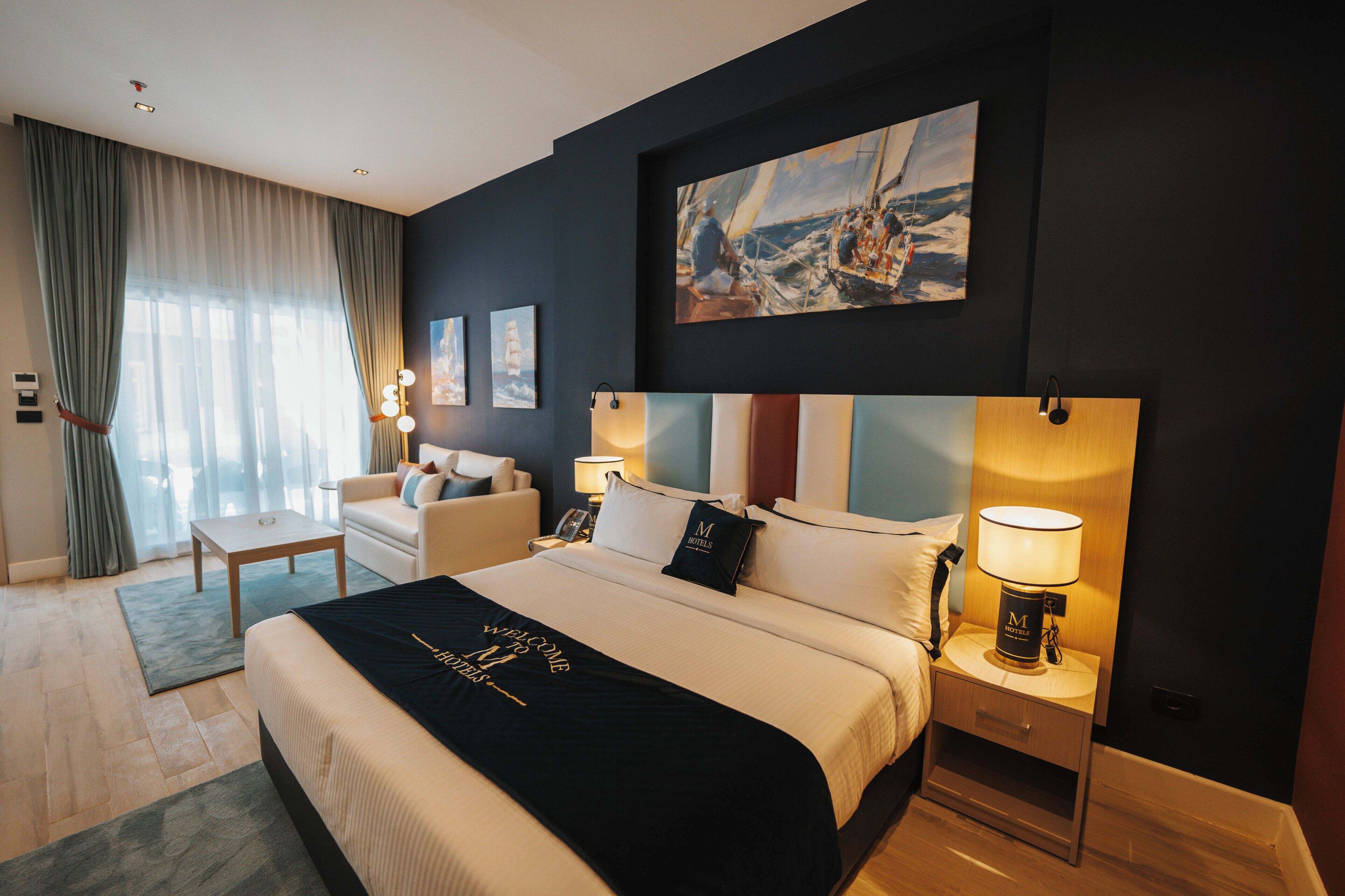 Suite Pool View | 埃及棉床單、高級寢具、迷你吧、客房內保險箱