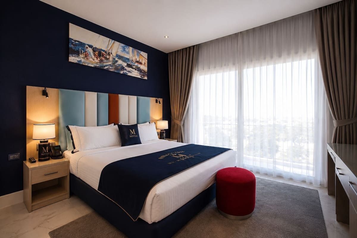 Bộ trải giường bằng vải cotton Ai Cập, bộ đồ giường cao cấp, minibar 