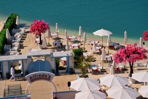 Private beach, white sand, beach umbrellas, motor boating -  Porto Marina Resort & Spa Al Alamein (El Alamein)