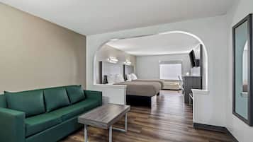 Suite, 2 Queen Beds, Non Smoking | Blackout drapes, iron/ironing board, free WiFi, bed sheets