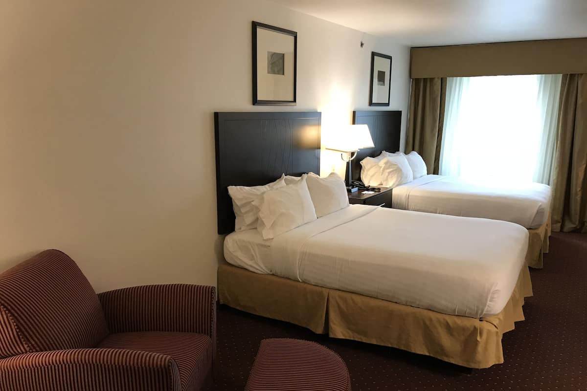 Junior Suite, 2 Queen Beds | In-room safe, desk, iron/ironing board, free WiFi