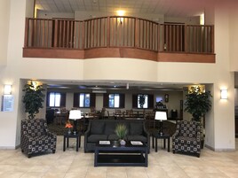 Sala de estar en el lobby