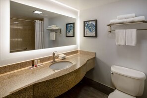 Habitació, diversos llits, no fumadors | Bany | Combinació de dutxa i banyera i articles de tocador gratuïts 