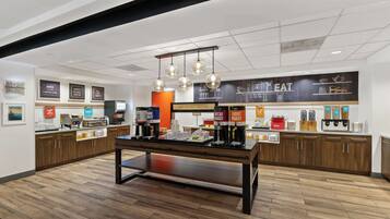 Free daily on-the-go breakfast