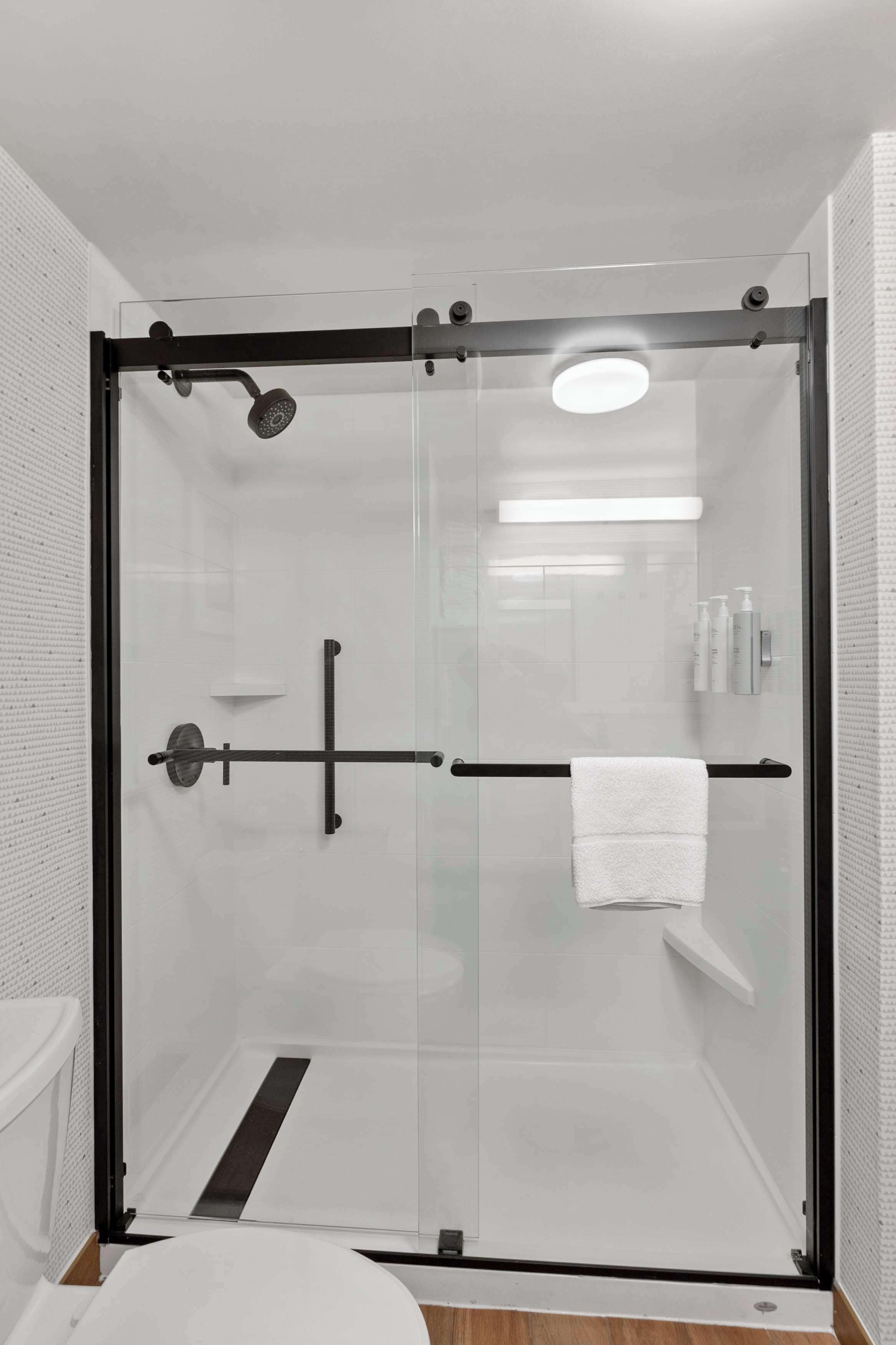 Dusj på badet