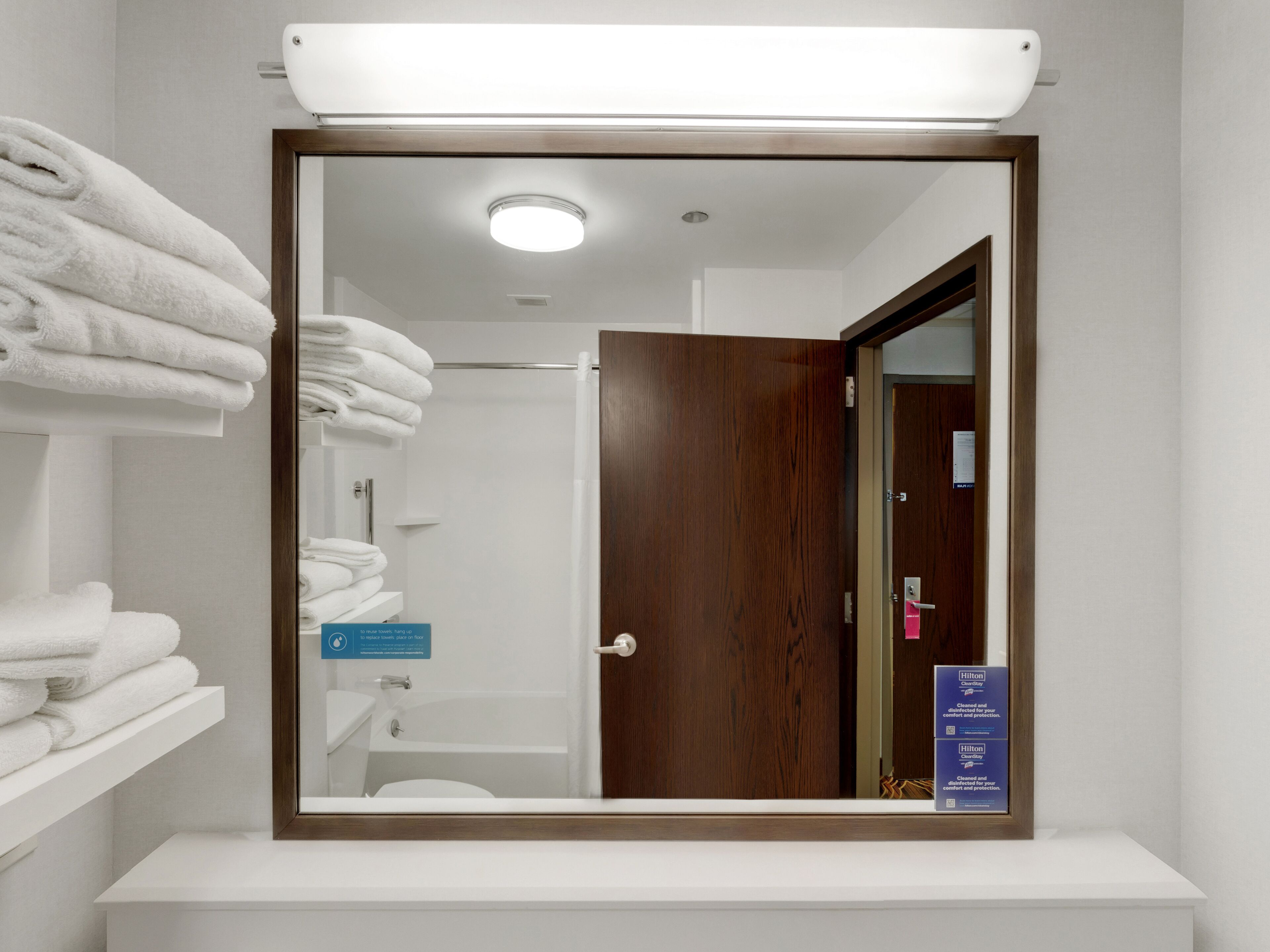 deep-soaking bathtub, free toiletries, hair dryer, towels