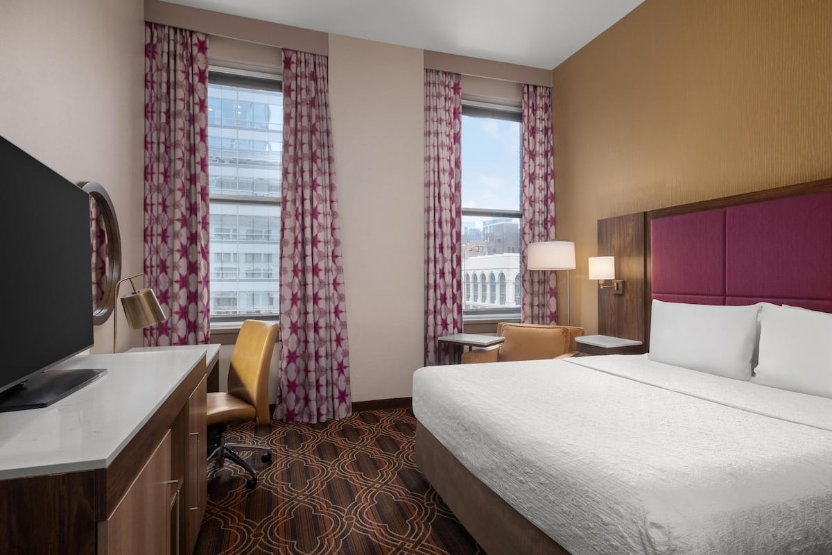 Premium bedding, in-room safe, blackout curtains, iron/ironing board