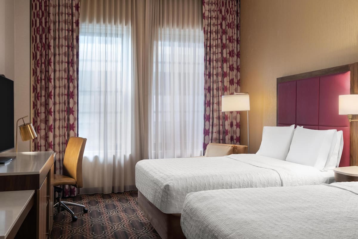 Premium bedding, in-room safe, blackout curtains, iron/ironing board