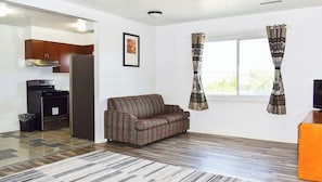 Desk, iron/ironing board, free WiFi, bed sheets - Magnuson Hotel Extended Stay Canton Ohio (North Canton)