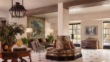 Sitteområde i lobbyen