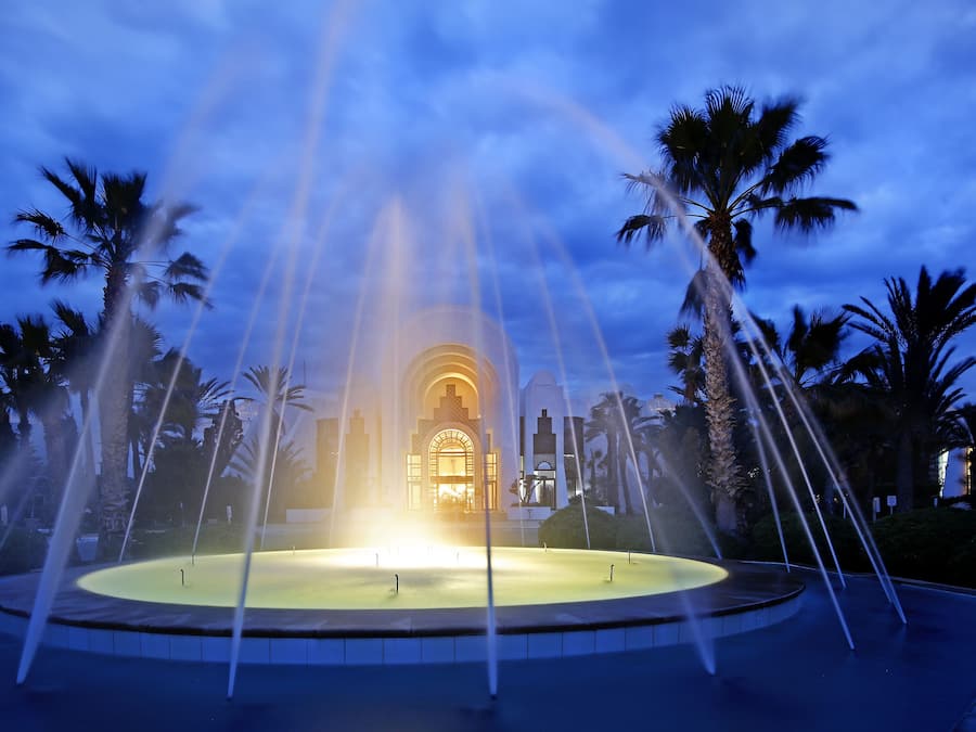 Voorkant van accommodatie