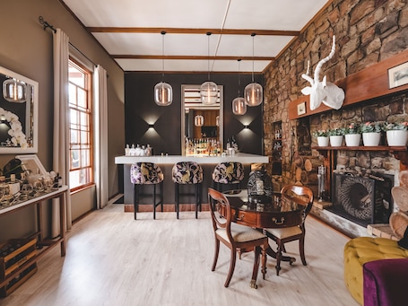 Bar (on property). Lairds Lodge