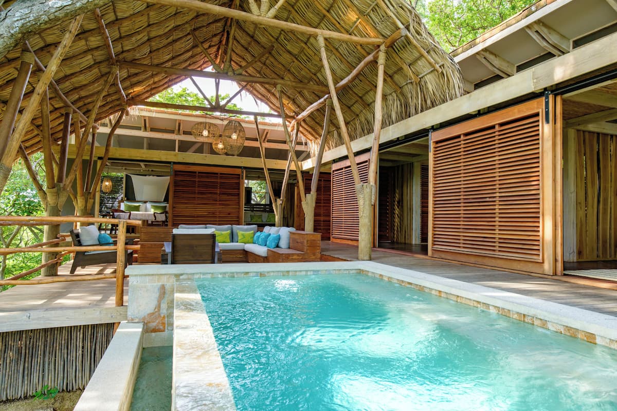 Villa familiar, 2 habitaciones, vistas al mar | Ropa de cama de alta calidad y edredones de plumas