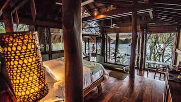 Premium bedding, down duvets, memory-foam beds, in-room safe