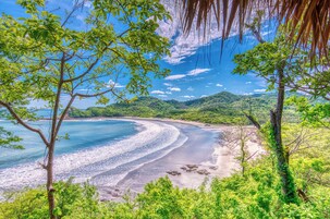 Private beach, white sand, free beach cabanas, beach shuttle
