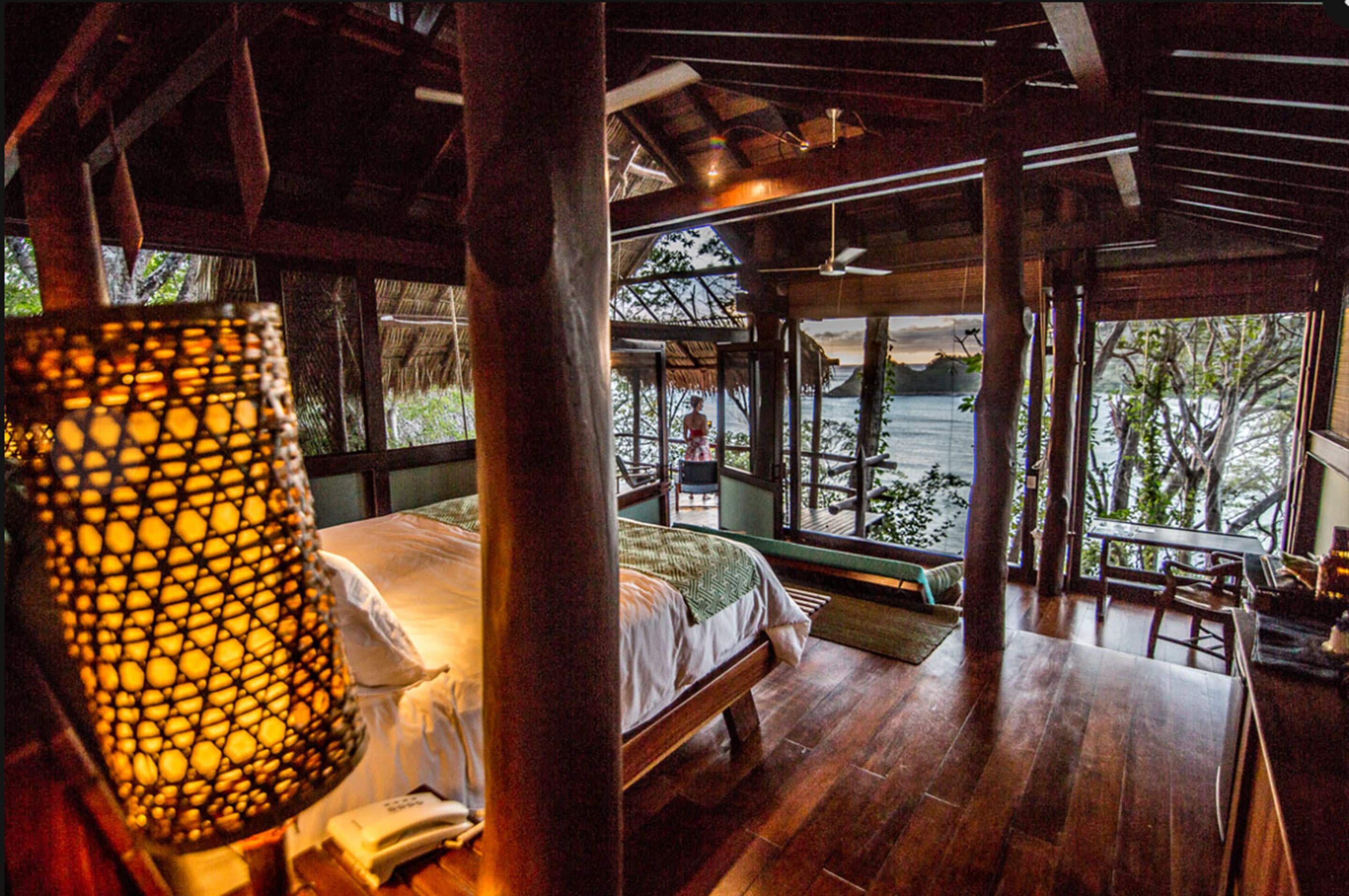 ocean view bungalow | premium bedding, down duvets, memory-foam beds, in-room safe