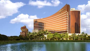 Overnatningsstedets facade