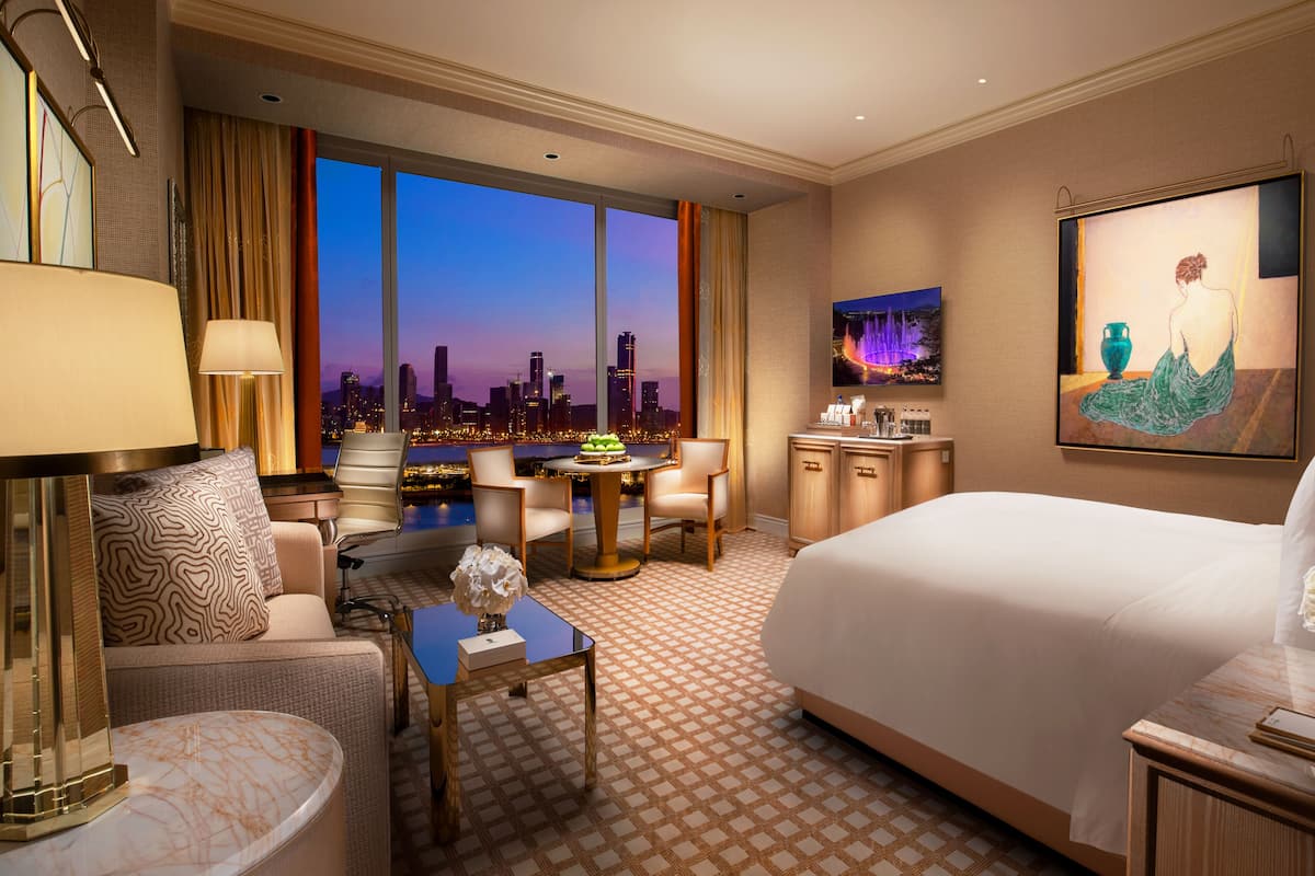 Habitación Deluxe, vista a la ciudad | Ropa de cama de alta calidad y minibar