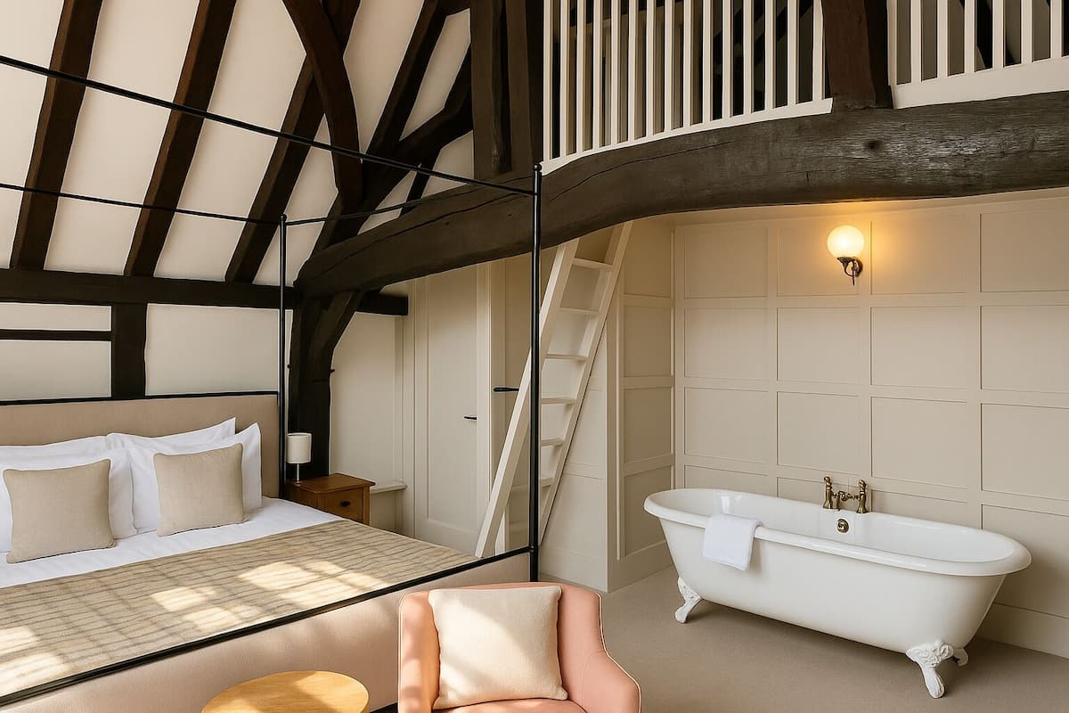 Suite | 1 bedroom, individually decorated, individually furnished, desk