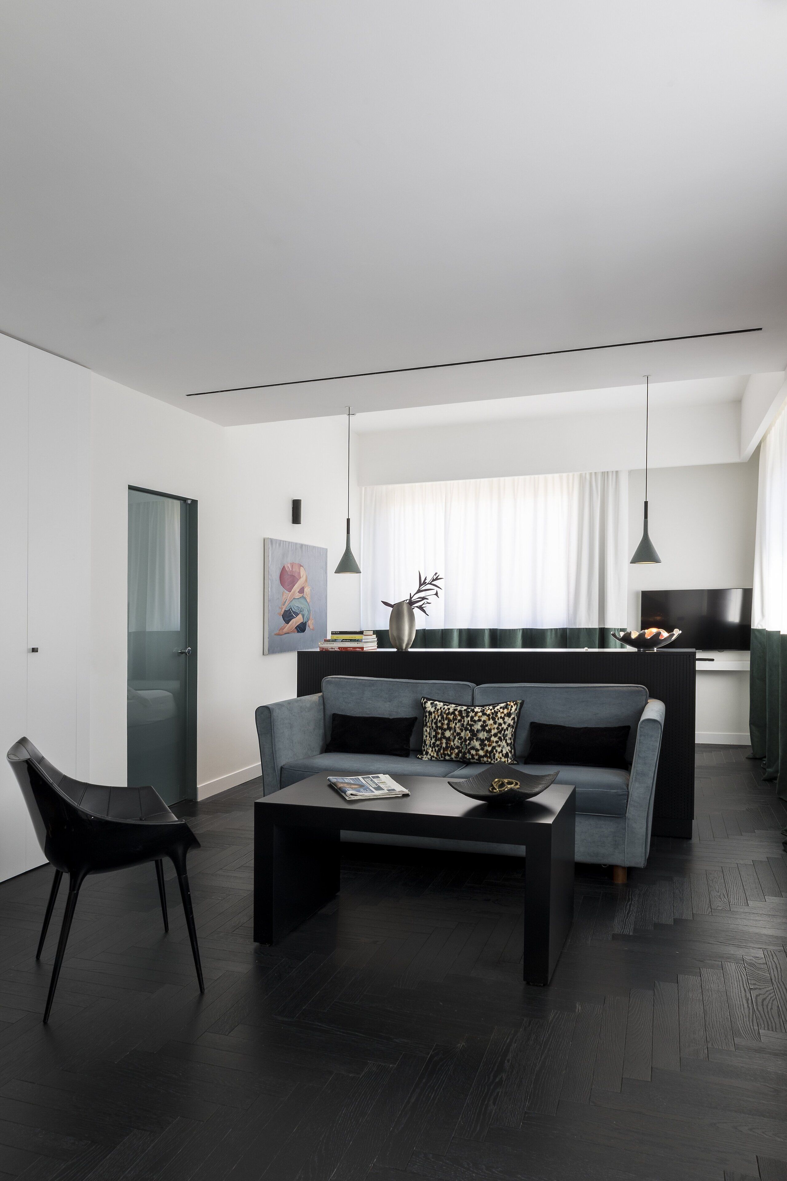 junior studio suite | premium bedding, down duvets, minibar, in-room safe