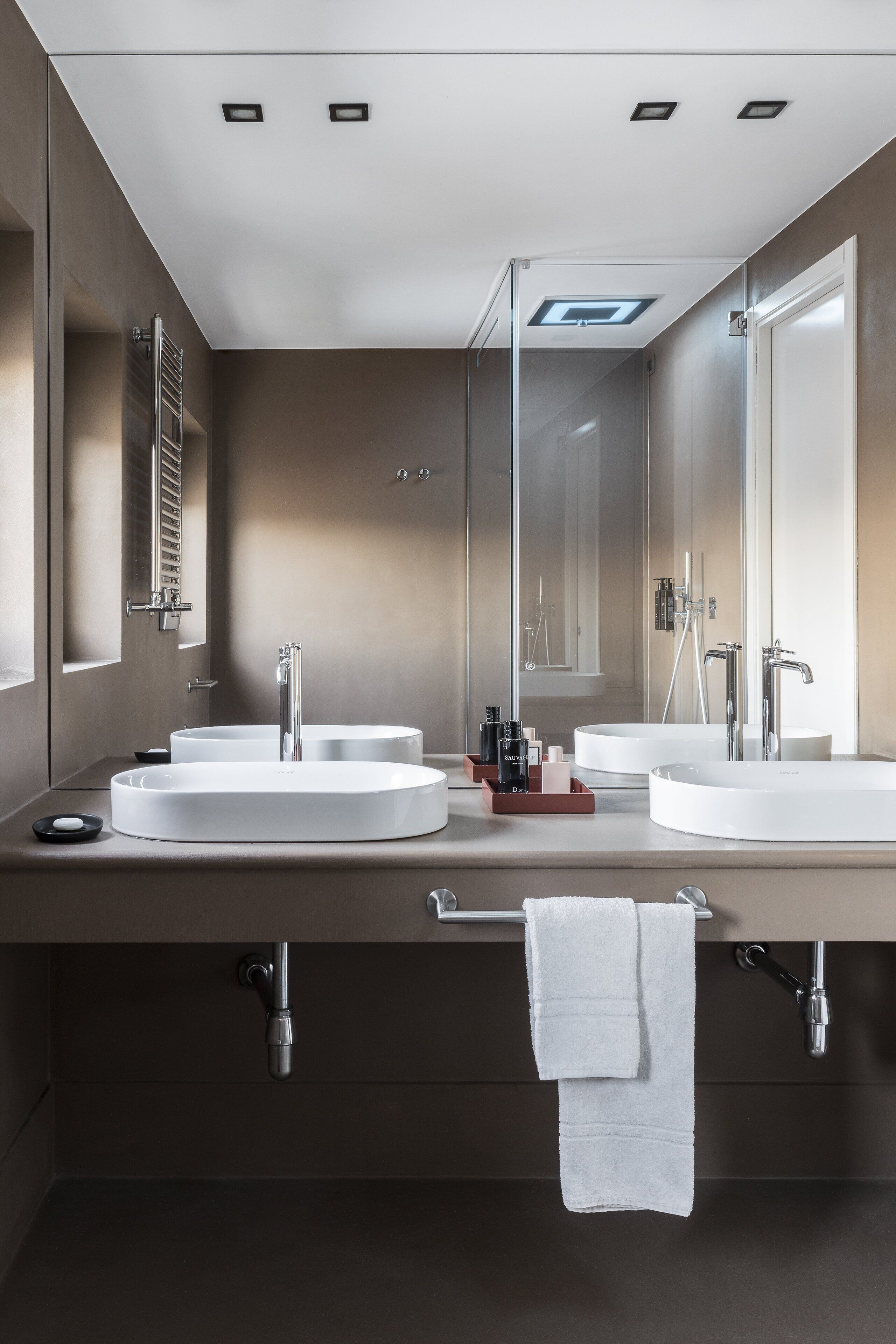 suite | bathroom | designer toiletries, hair dryer, slippers, bidet
