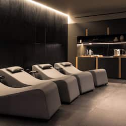 Sauna, hot tub, steam room, body treatments, deep-tissue massages