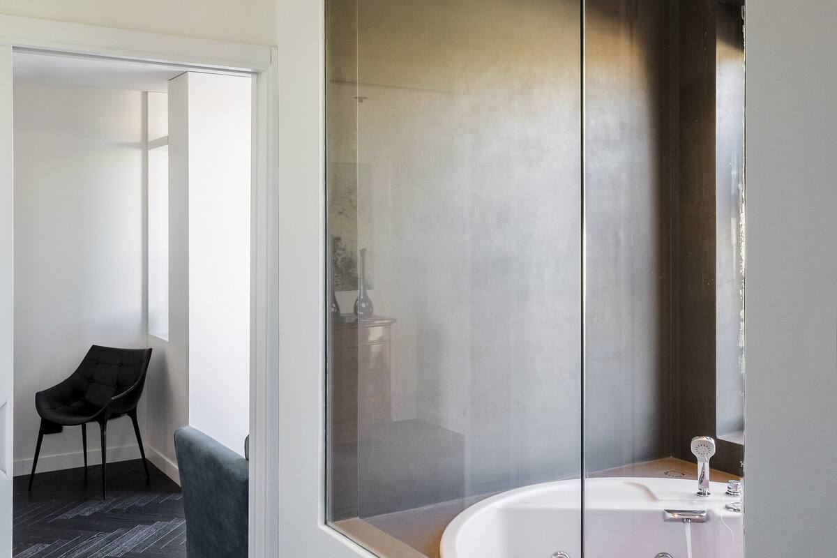 suite | premium bedding, down duvets, minibar, in-room safe