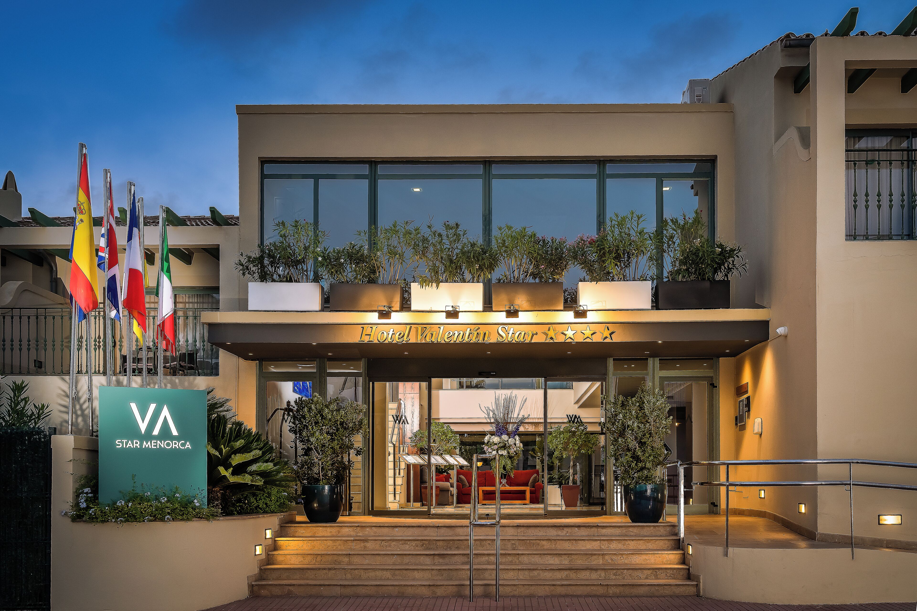 Façade de l’hébergement - soirée/nuit