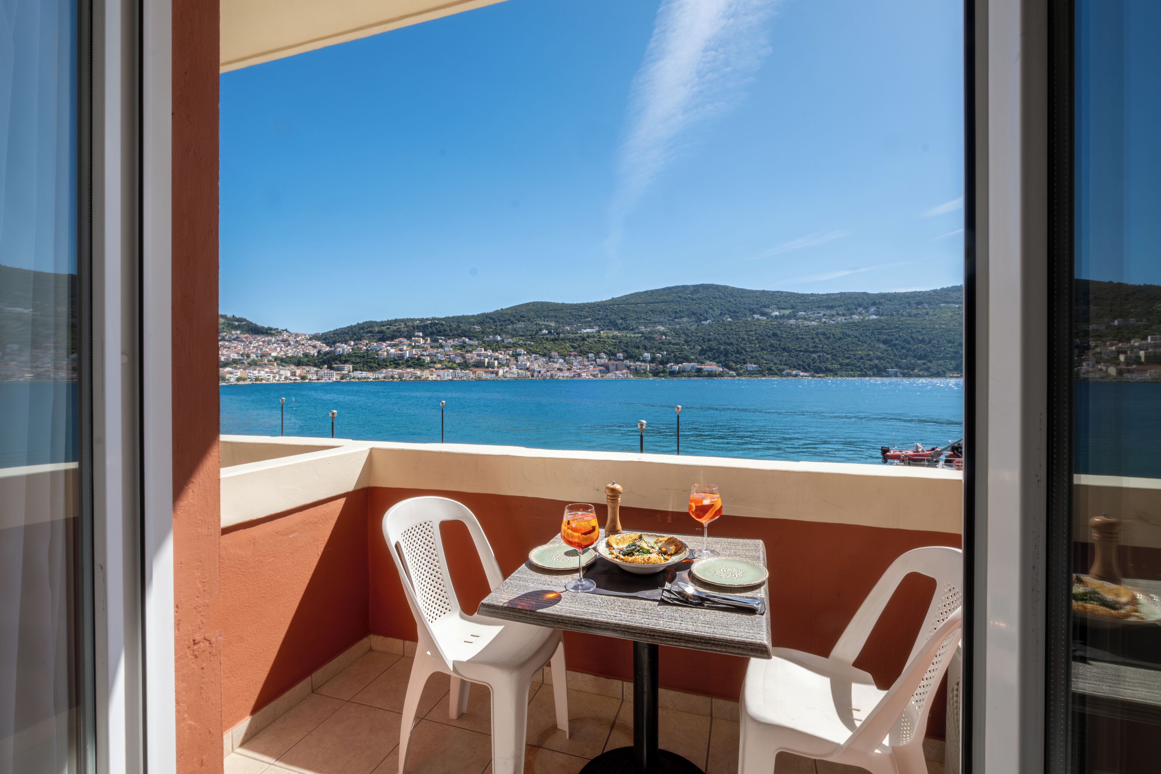 Comfort Room, Sea View | Balcony view