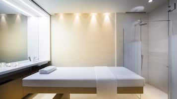 Espace de soins pour les couples, soins corporels, soins d'hydrothérapie