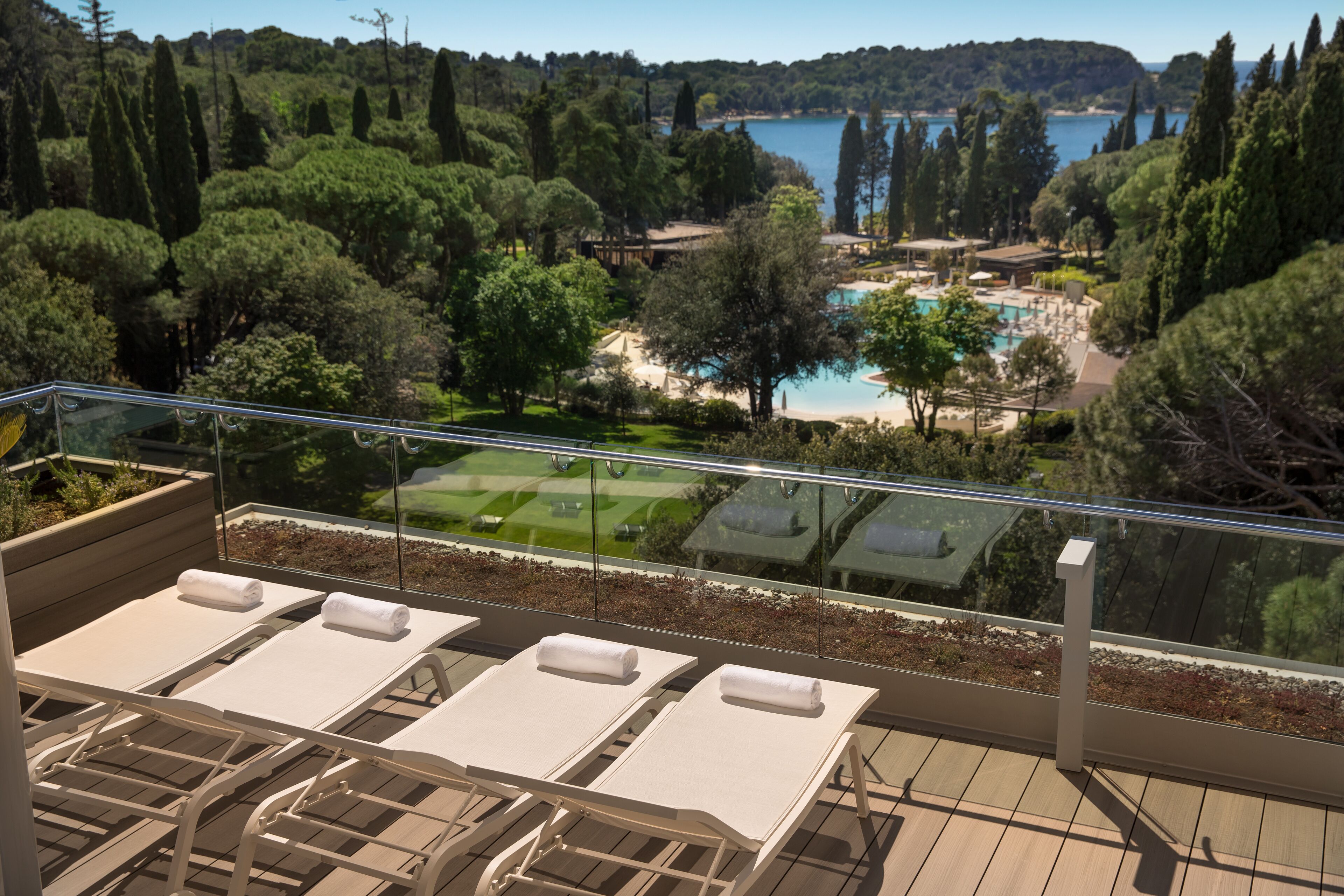 Vue depuis le balcon