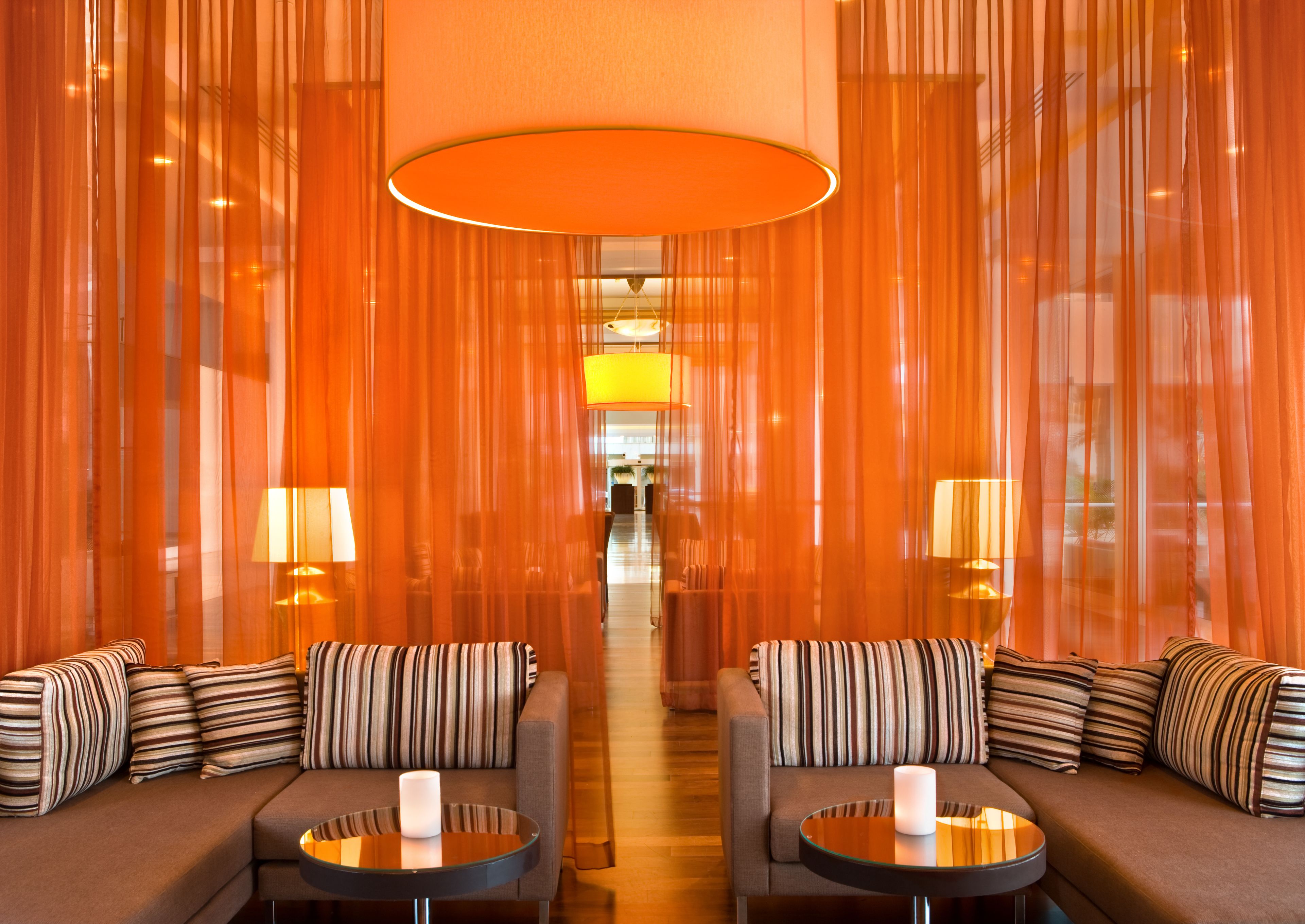 Sala de estar en el lobby