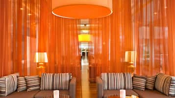 Sala de estar en el lobby