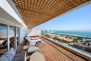 Vue depuis lâhĂ©bergement