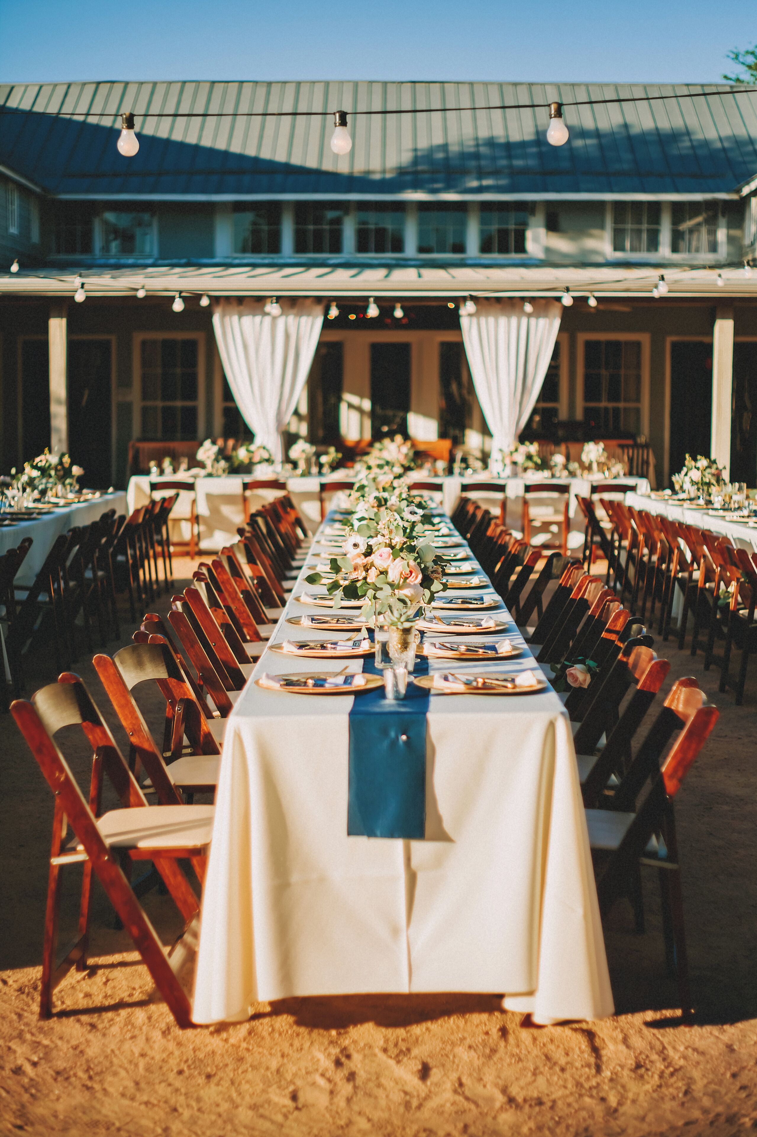 Área de bodas al aire libre