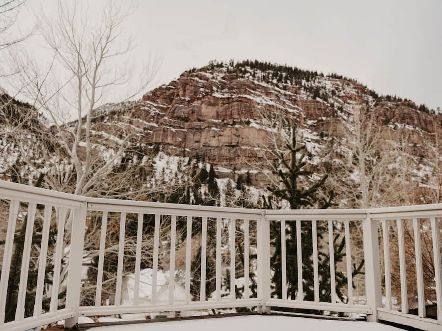 Captain's Quarters (Room #22) | Mountain view